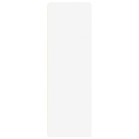 Produktbild för Högskåp vit 50x41x124 cm konstruerat trä