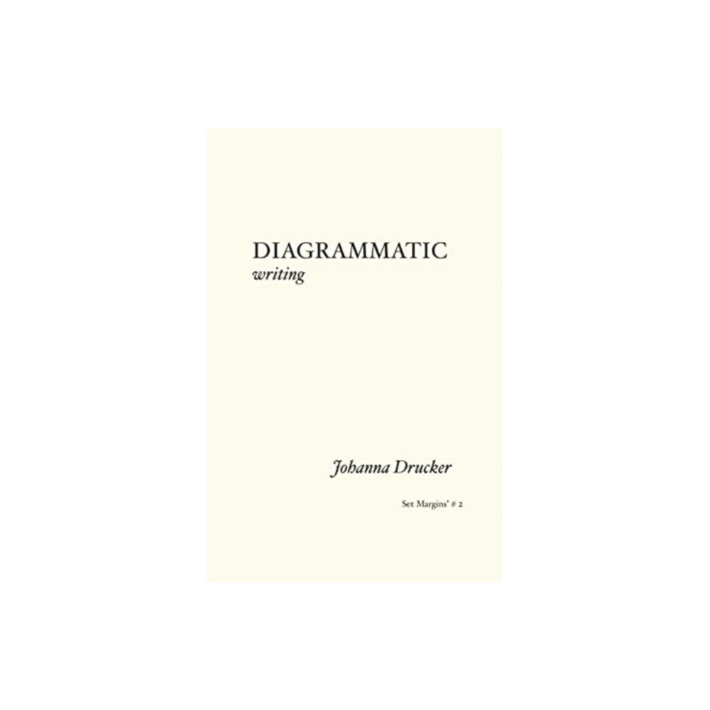 Produktbild för Diagrammatic Writing (häftad, eng)