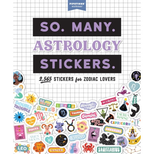 Workman Publishing So. Many. Astrology Stickers. (häftad, eng)