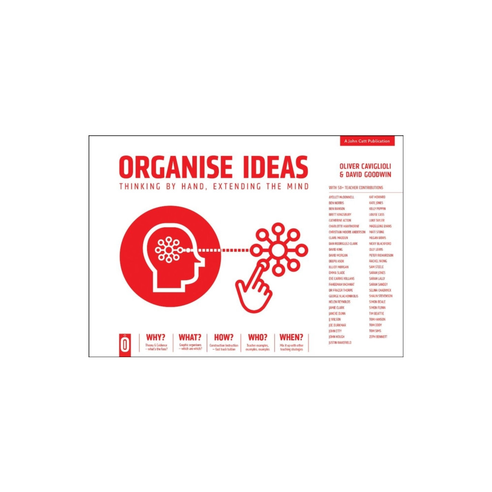 Produktbild för Organise Ideas: Thinking by Hand, Extending the Mind (häftad, eng)