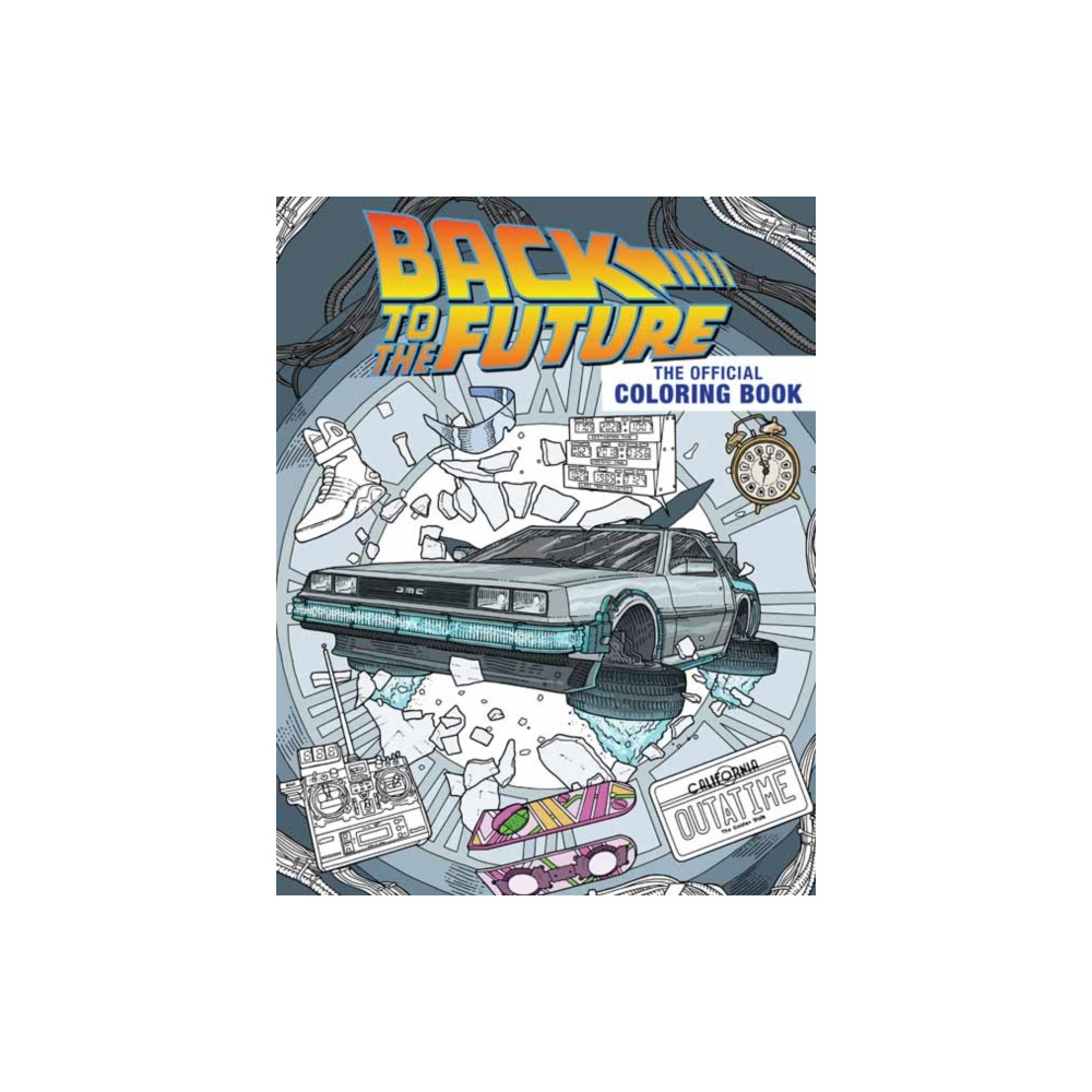 Produktbild för Back to the Future: The Official Coloring Book (häftad, eng)