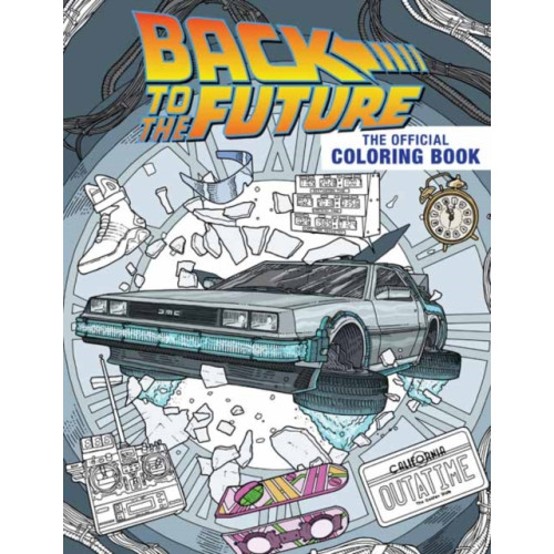 Insight Editions Back to the Future: The Official Coloring Book (häftad, eng)