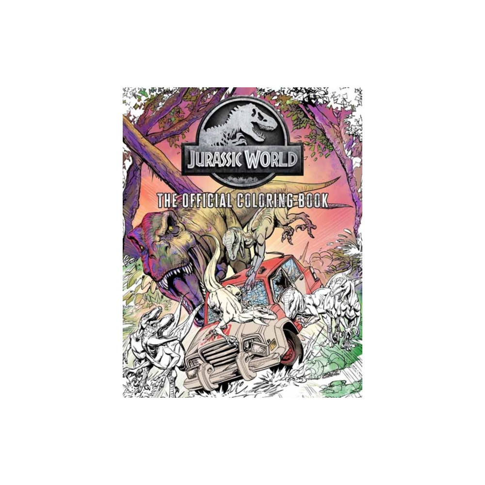 Produktbild för Jurassic World: The Official Coloring Book (häftad, eng)