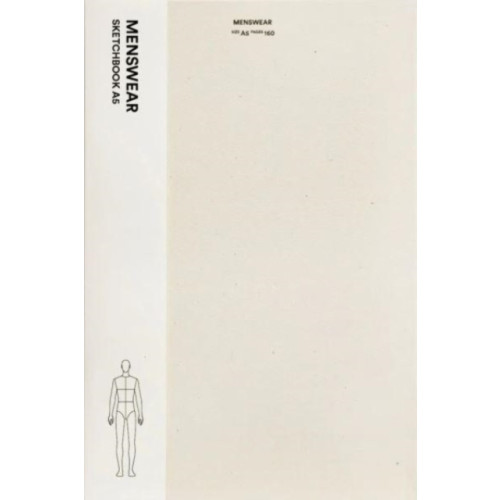 Fashionary International Limited Fashionary Menswear Sketchbook A5 (inbunden, eng)