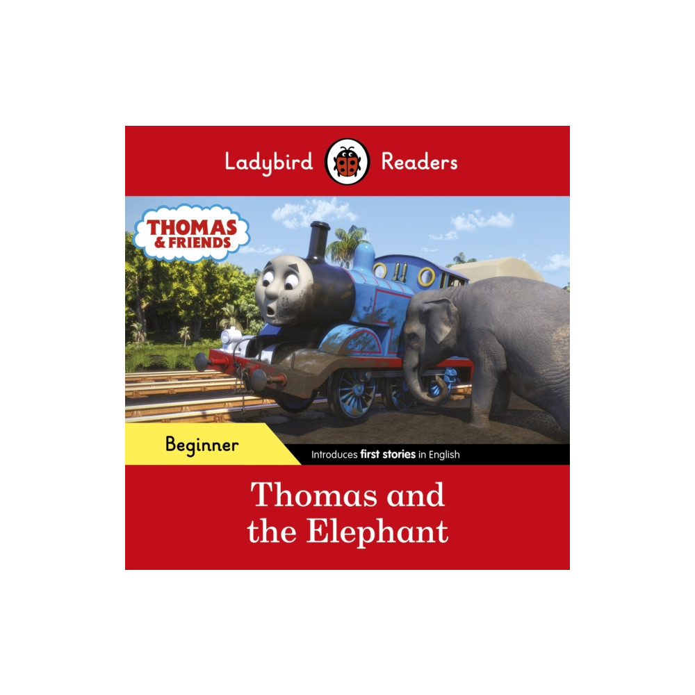 Produktbild för Ladybird Readers Beginner Level - Thomas the Tank Engine - Thomas and the Elephant (ELT Graded Reader) (häftad, eng)