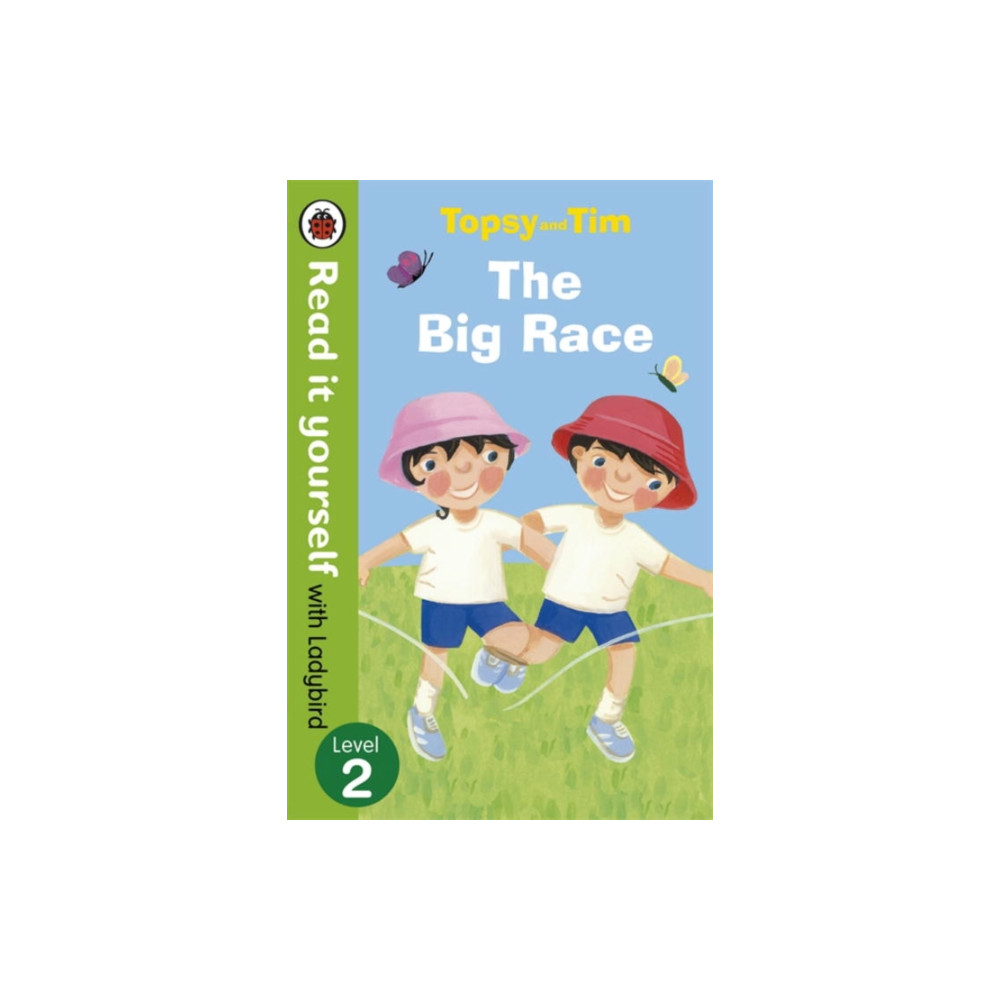 Produktbild för Topsy and Tim: The Big Race - Read it yourself with Ladybird (häftad, eng)