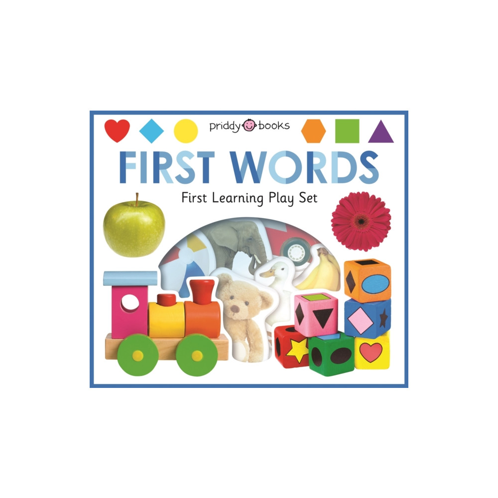 Produktbild för First Learning Play Set: First Words (bok, board book, eng)