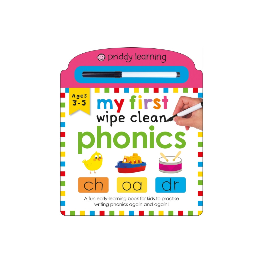 Produktbild för My First Wipe Clean: Phonics (bok, board book, eng)