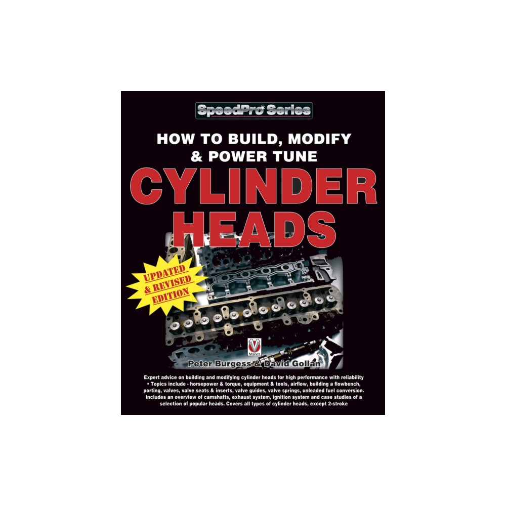 Produktbild för How to Build, Modify & Power Tune Cylinder Heads (häftad, eng)