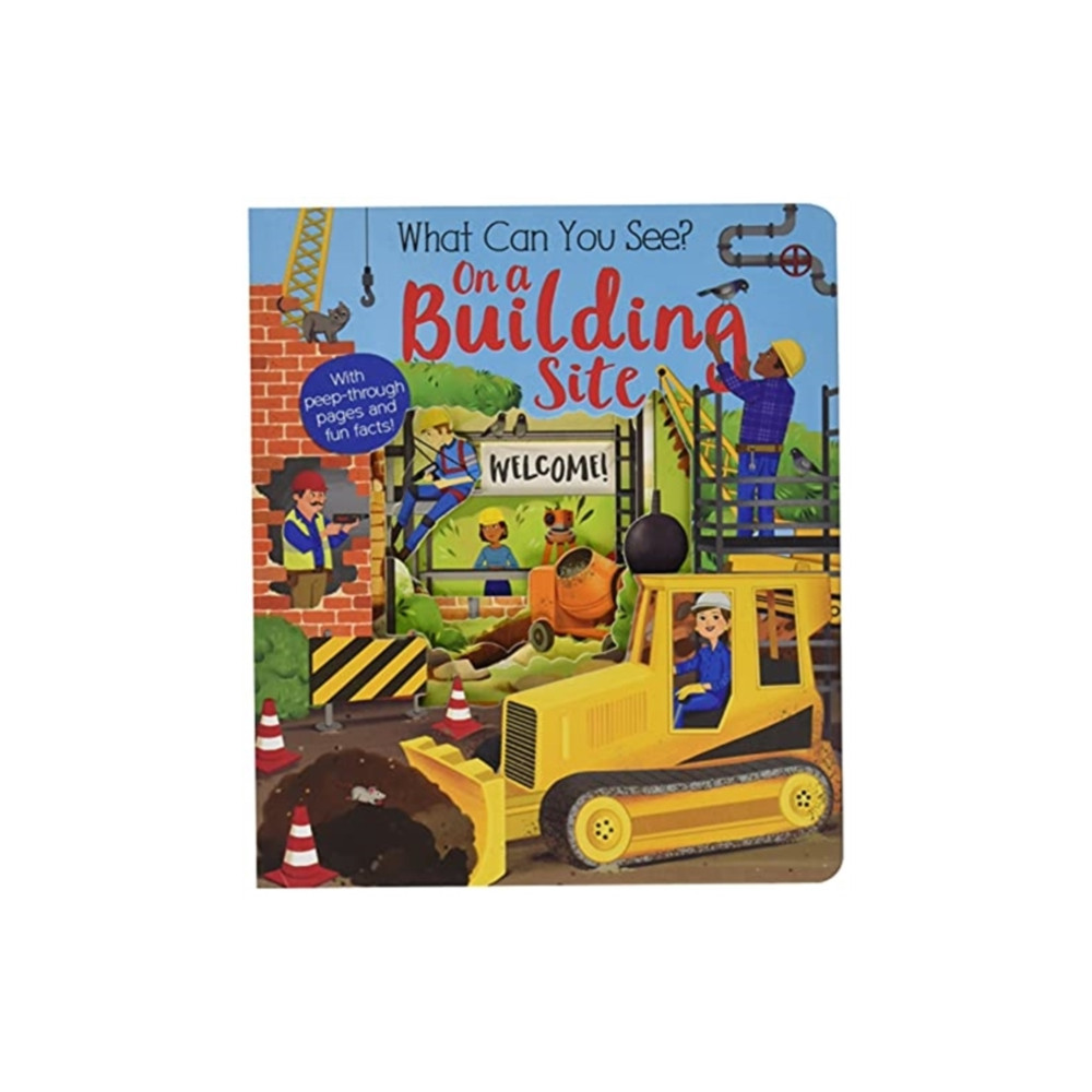Produktbild för What Can You See On a Building Site? (bok, board book, eng)