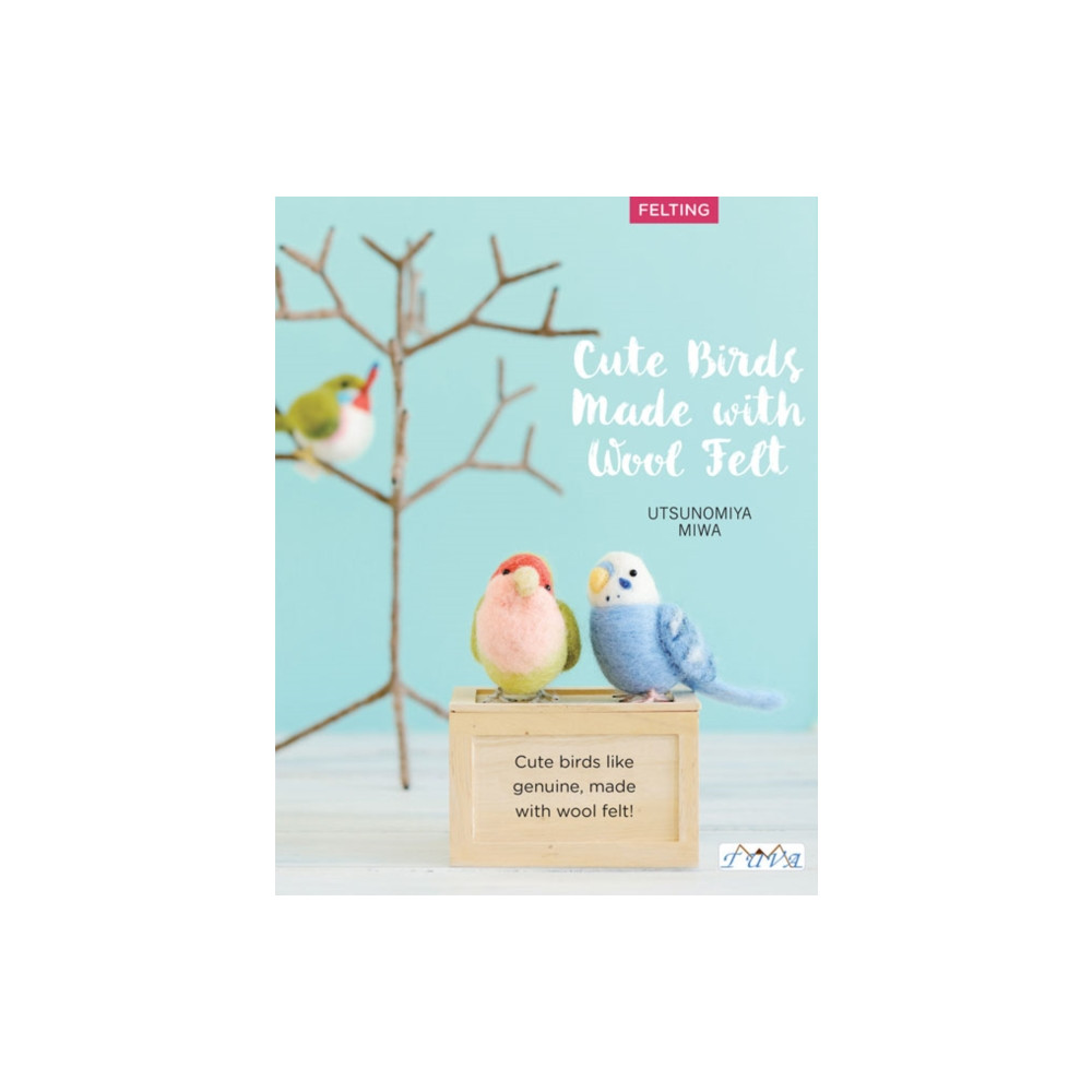Produktbild för Cute Birds to Make with Needle Felting (häftad, eng)