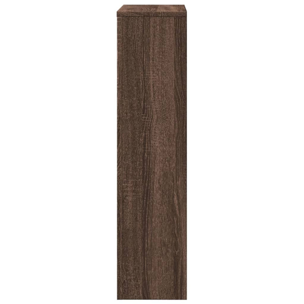 Produktbild för Elementskydd brun ek 78x20x82 cm konstruerat trä