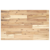 Produktbild för Bordsskiva rektangulär 60x50x2 cm massivt akaciaträ