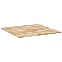 Produktbild för Bordsskiva fyrkantig 80x80x2 cm massivt akaciaträ