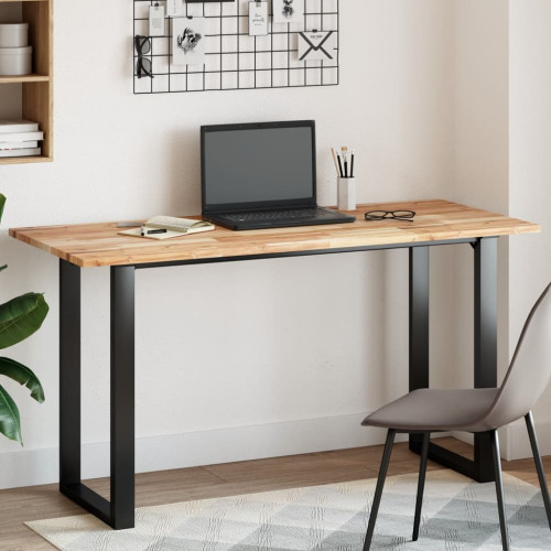 vidaXL Bordsskiva rektangulär 140x60x2 cm massivt akaciaträ