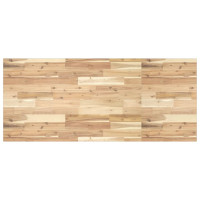 Produktbild för Bordsskiva rektangulär 140x60x2 cm massivt akaciaträ