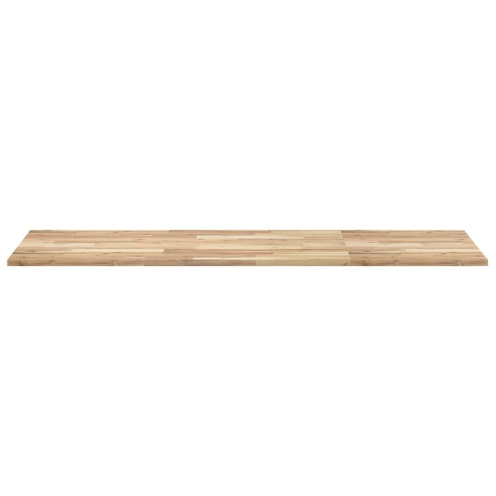 Produktbild för Bordsskiva rektangulär 140x60x2 cm massivt akaciaträ