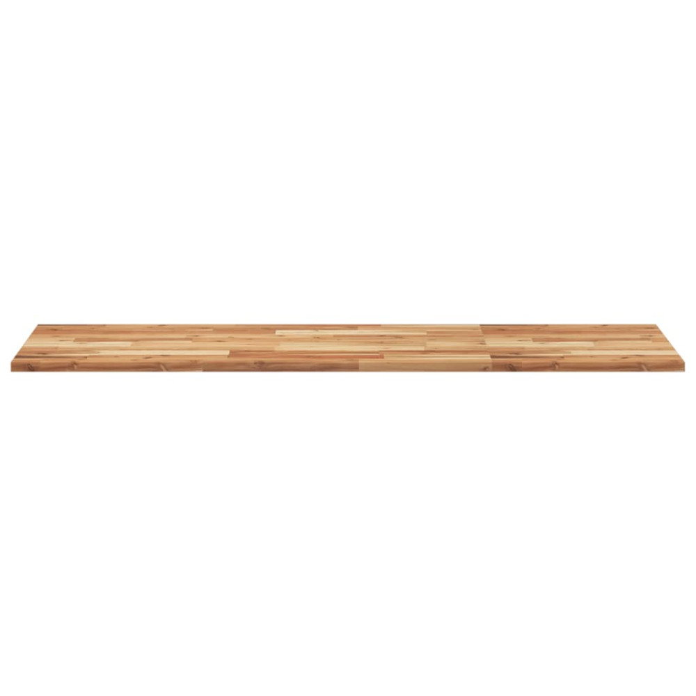 Produktbild för Bordsskiva rektangulär 120x50x2 cm massivt akaciaträ
