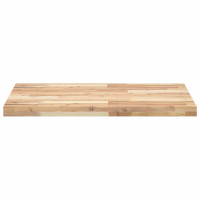 Produktbild för Bordsskiva rektangulär 80x60x4 cm massivt akaciaträ