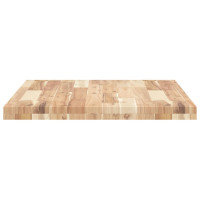 Produktbild för Bordsskiva rektangulär 80x60x4 cm massivt akaciaträ