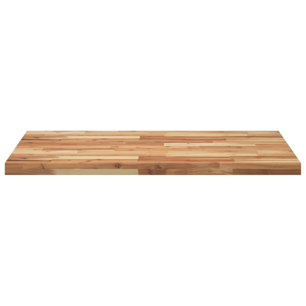 Produktbild för Bordsskiva rektangulär 100x70x4 cm massivt akaciaträ