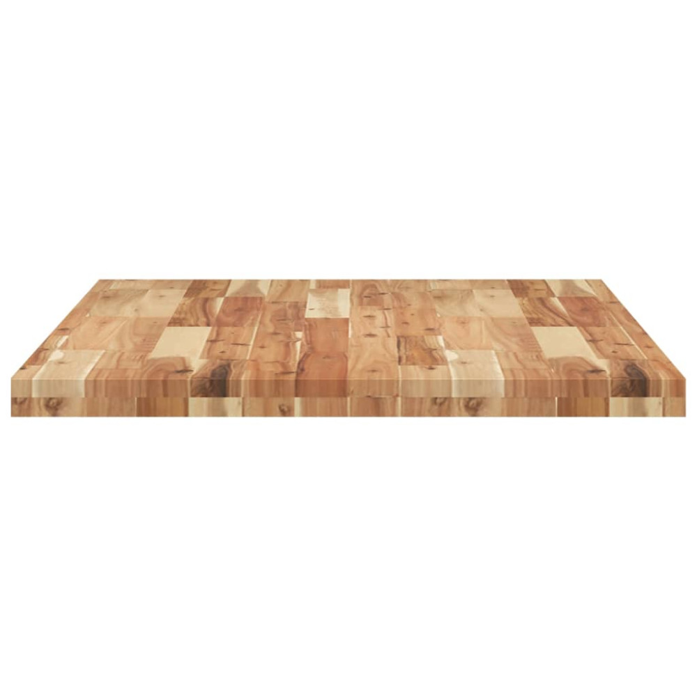 Produktbild för Bordsskiva rektangulär 100x70x4 cm massivt akaciaträ
