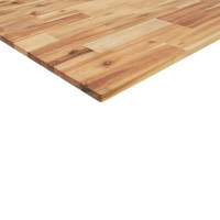 Produktbild för Bordsskiva rektangulär 100x40x2 cm massivt akaciaträ