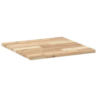 Produktbild för Bordsskiva fyrkantig 50x50x2 cm massivt akaciaträ