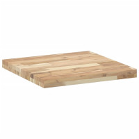 Produktbild för Bordsskiva fyrkantig 50x50x4 cm massivt akaciaträ