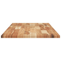Produktbild för Bordsskiva rektangulär 140x50x2 cm massivt akaciaträ