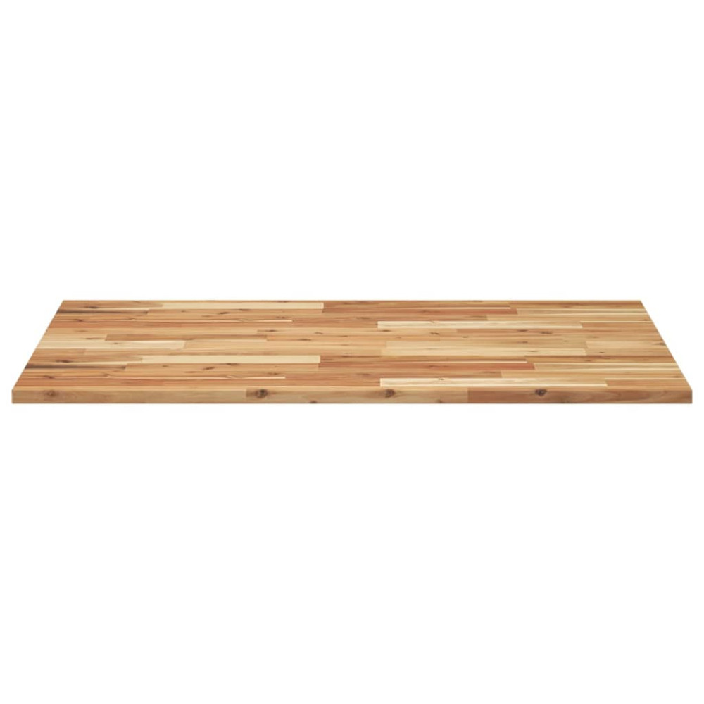 Produktbild för Bordsskiva rektangulär 100x70x2 cm massivt akaciaträ