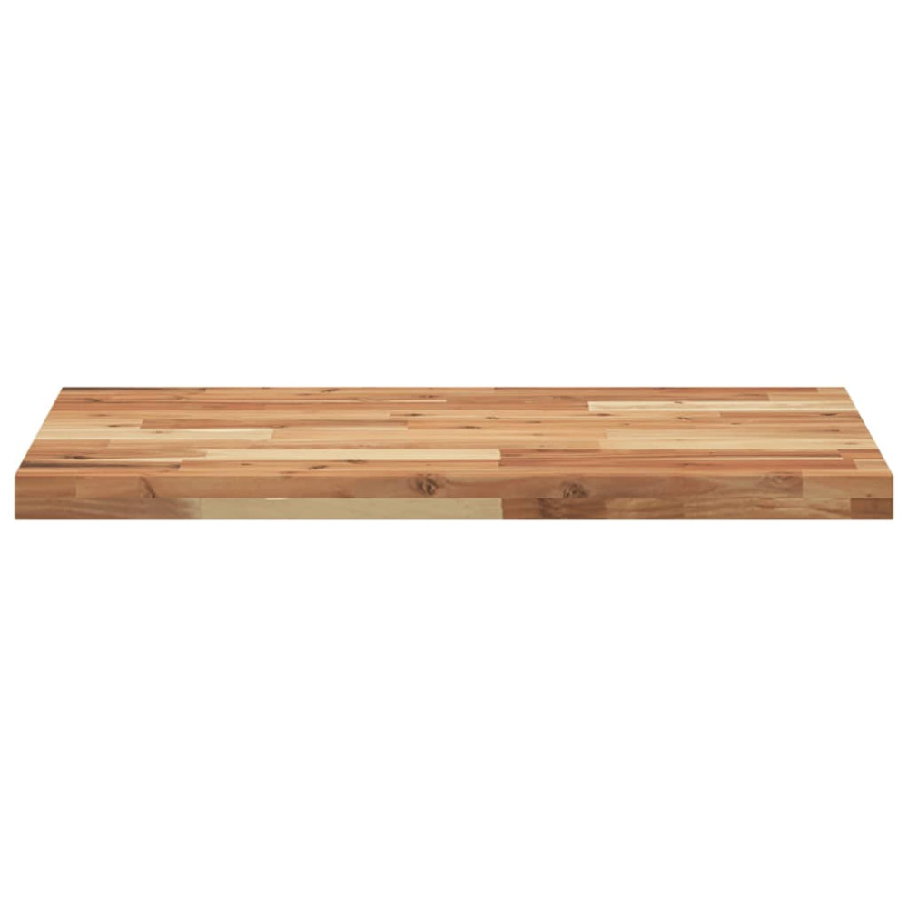 Produktbild för Bordsskiva rektangulär 120x50x4 cm massivt akaciaträ