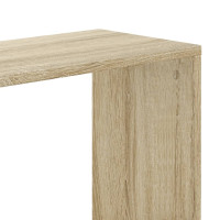 Produktbild för Bokhylla 5 hyllplan sonoma-ek 45x23,5x162,5 cm konstruerat trä