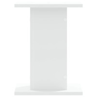 Produktbild för Högtalarställ 2 st vit 30x30x40 cm konstruerat trä