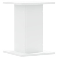 Produktbild för Högtalarställ 2 st vit 30x30x40 cm konstruerat trä