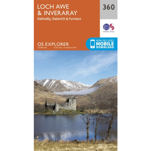 Ordnance Survey Loch Awe and Inveraray