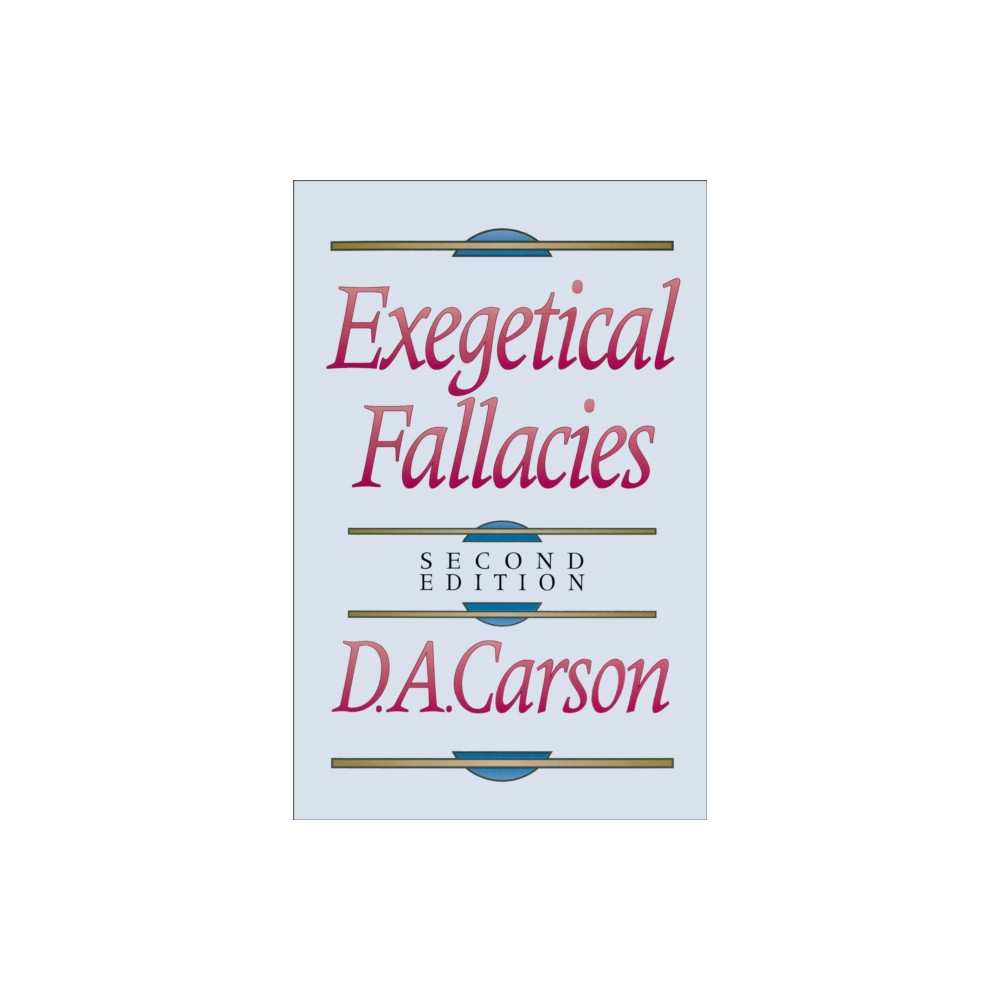 Produktbild för Exegetical Fallacies (häftad, eng)