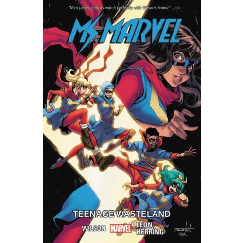 Marvel Comics Ms. Marvel Vol. 9: Teenage Wasteland (häftad, eng)