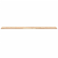 Produktbild för Svävande hyllor 2 st 160x20x2 cm obehandlat massivt akaciaträ