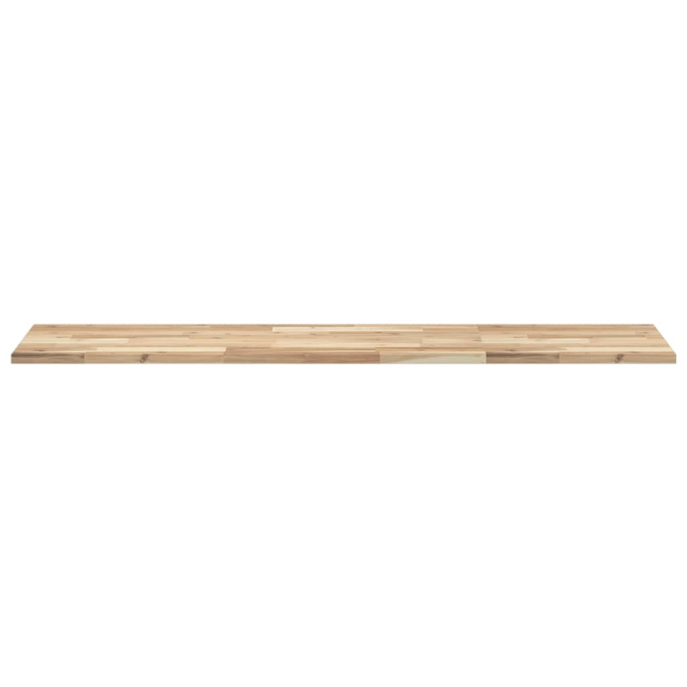 Produktbild för Svävande hyllor 3 st 160x40x2 cm obehandlat massivt akaciaträ