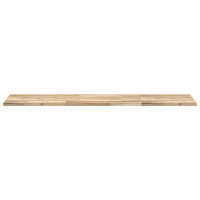 Produktbild för Svävande hyllor 3 st 160x40x2 cm obehandlat massivt akaciaträ