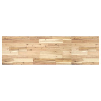 Produktbild för Svävande hyllor 3 st 160x40x2 cm obehandlat massivt akaciaträ