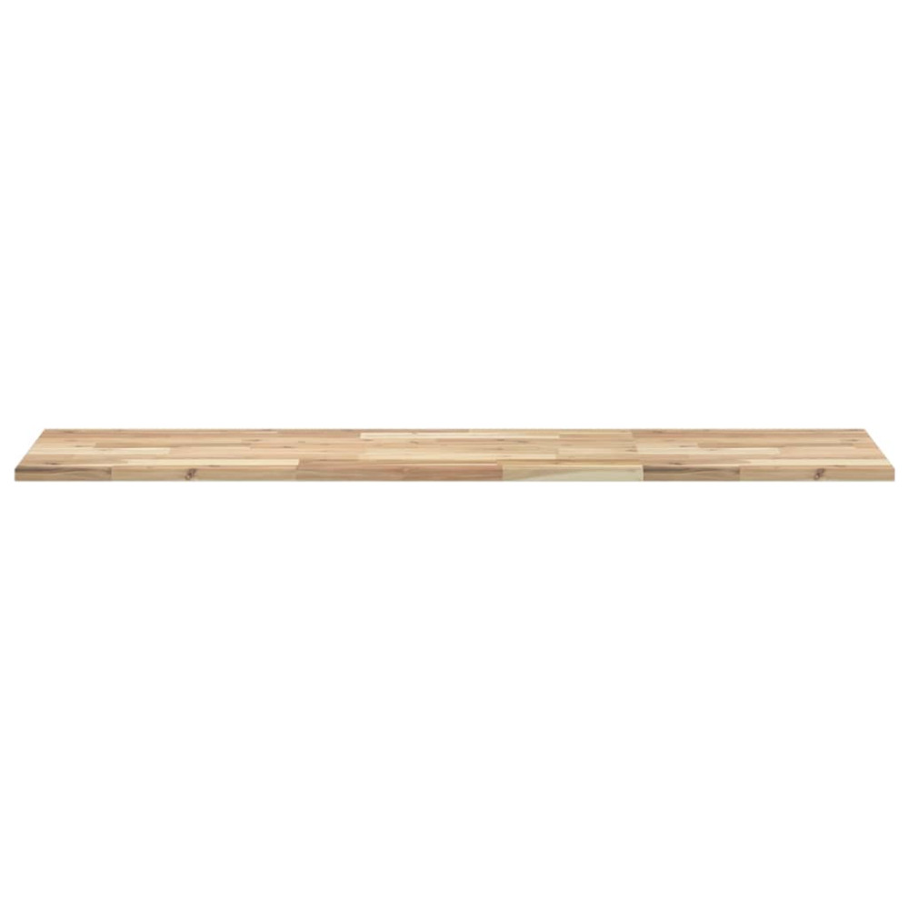 Produktbild för Svävande hylla 160x40x2 cm obehandlat massivt akaciaträ