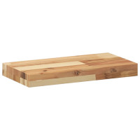 Produktbild för Svävande hylla 40x20x4 cm behandlat massivt akaciaträ