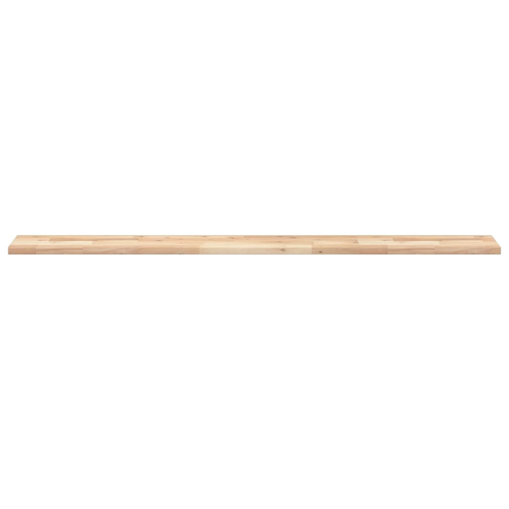 Produktbild för Svävande hyllor 3 st 160x20x2 cm obehandlat massivt akaciaträ