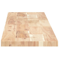 Produktbild för Svävande hyllor 3 st 160x20x2 cm obehandlat massivt akaciaträ