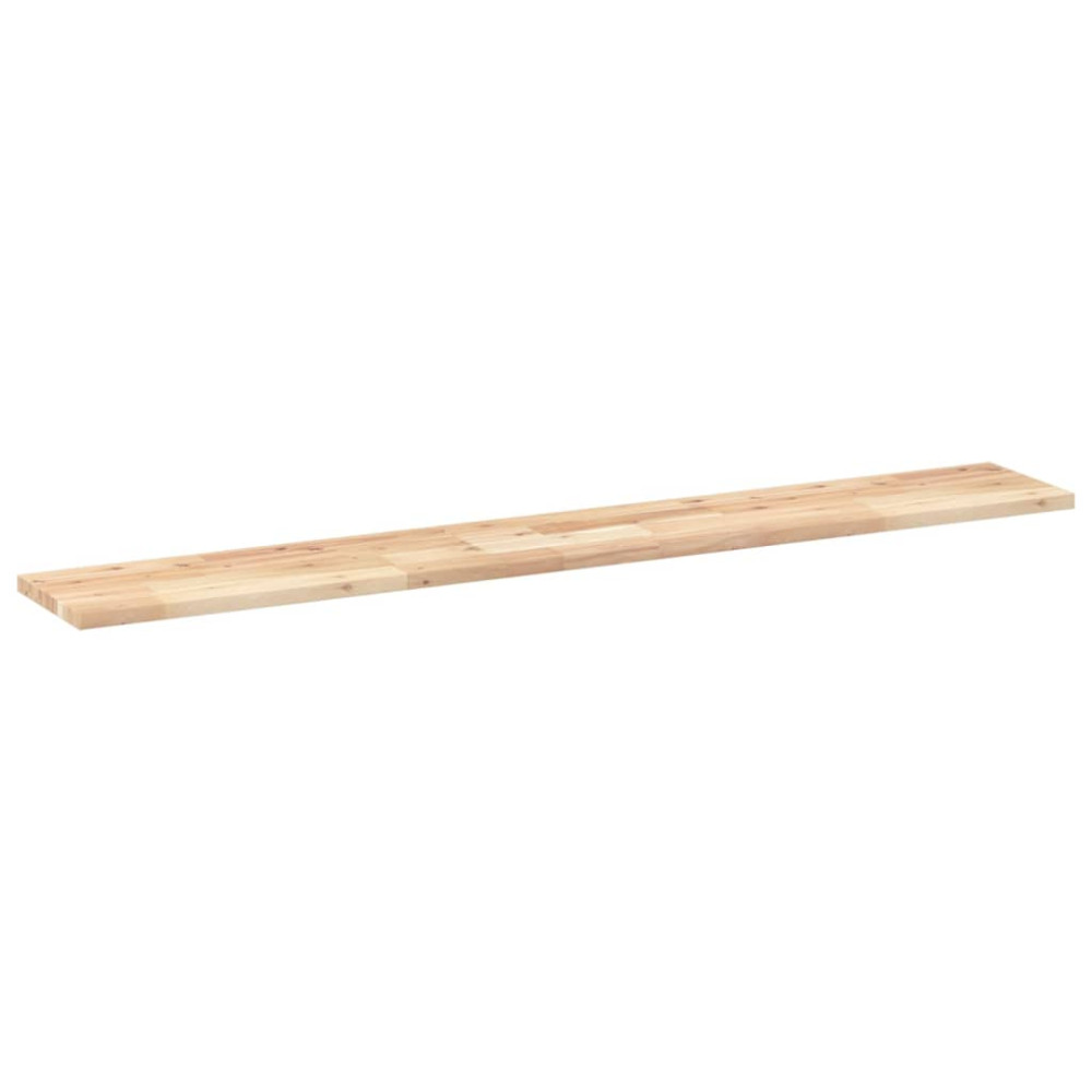 Produktbild för Svävande hyllor 3 st 160x20x2 cm obehandlat massivt akaciaträ