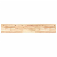 Produktbild för Svävande hyllor 3 st 160x20x2 cm obehandlat massivt akaciaträ