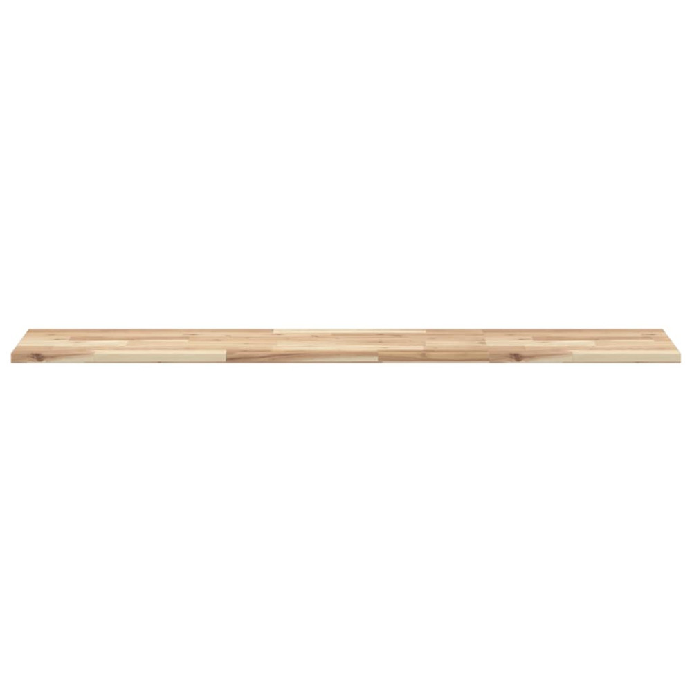 Produktbild för Svävande hyllor 2 st 120x30x2 cm obehandlat massivt akaciaträ