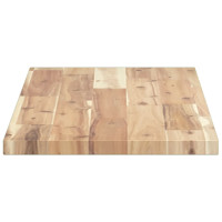 Produktbild för Svävande hyllor 3 st 100x30x2 cm obehandlat massivt akaciaträ